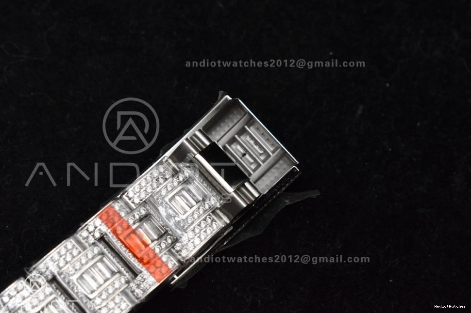 SS Submariner Dial Blue On VR Edition AMGF Best Full On Chic 1149 Diamonds 40mm Bracelet 1202